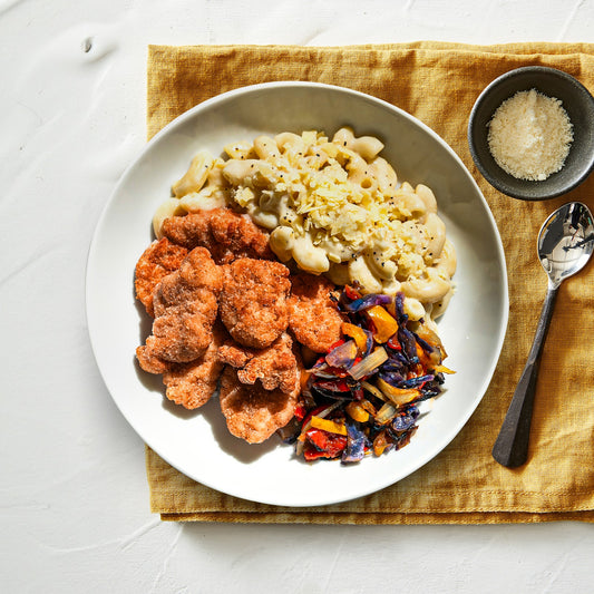 Southern Fried Chicken with Mac & Cheese