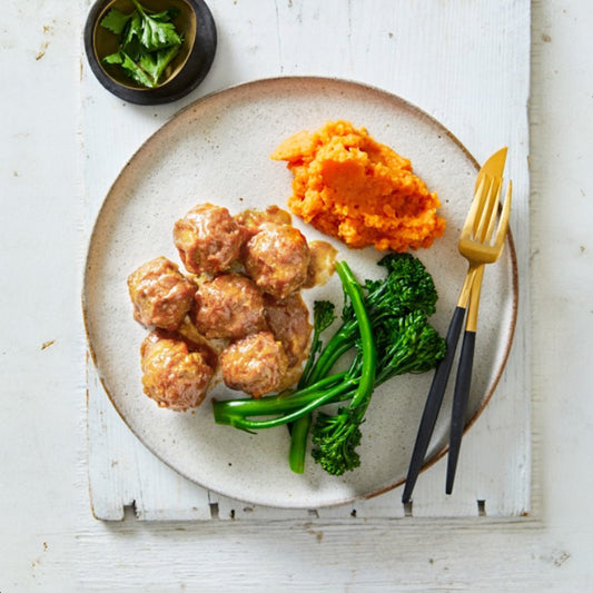 Creamy Peppercorn Meatballs